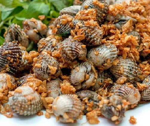 SÒ HUYẾT CHẤY TỎI (550,000Đ/KG)